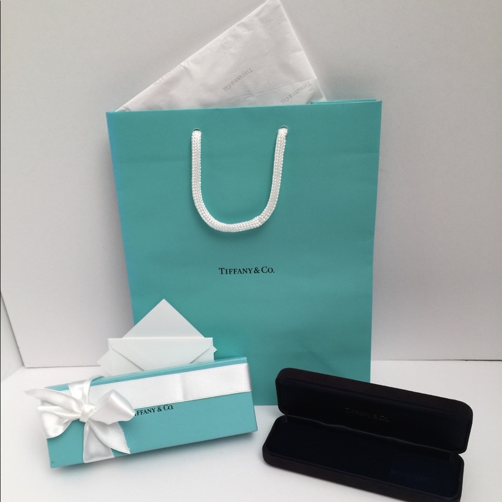 Tiffany & Co. watch pen case box lot empty suede